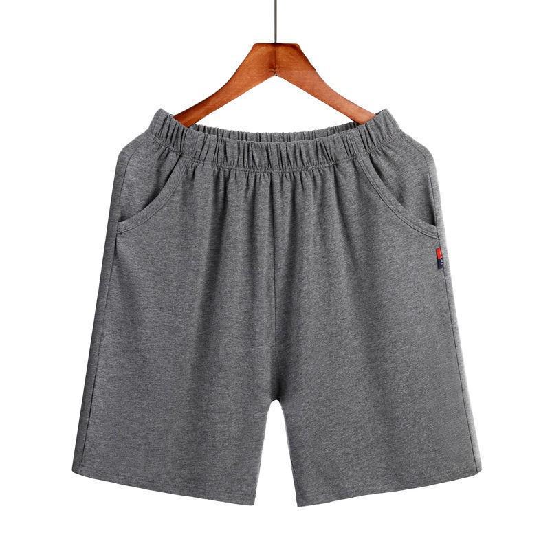 Herren Baumwolle Sommer Pyjamashorts - Locker, Lässige Passform, Große Größen