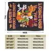 Every Spooky Brainrot Steal a Brainrot Game Knitted Blanket Flannel Warm Throw Blanket for Car Sofa Couch Bedspread