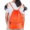 Net Backpack Beach Use Bag Gym Sports Backpack Drawstring  Backpack Shopping Bag Shoulder Bag