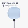 Kwmobile Earphone Case for Xiaomi Redmi Buds 6 Active Wireless Light Blue - Earphones, Silicone, Drop-Resistant,