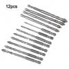 Comprehensive 12Pcs Eccentric Drill Bit Set 3 12mm for All Your Drilling Needs