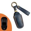 The key case is suitable for Tesla key cover model3 Y's x genuine leather car key cover, purely handmade.