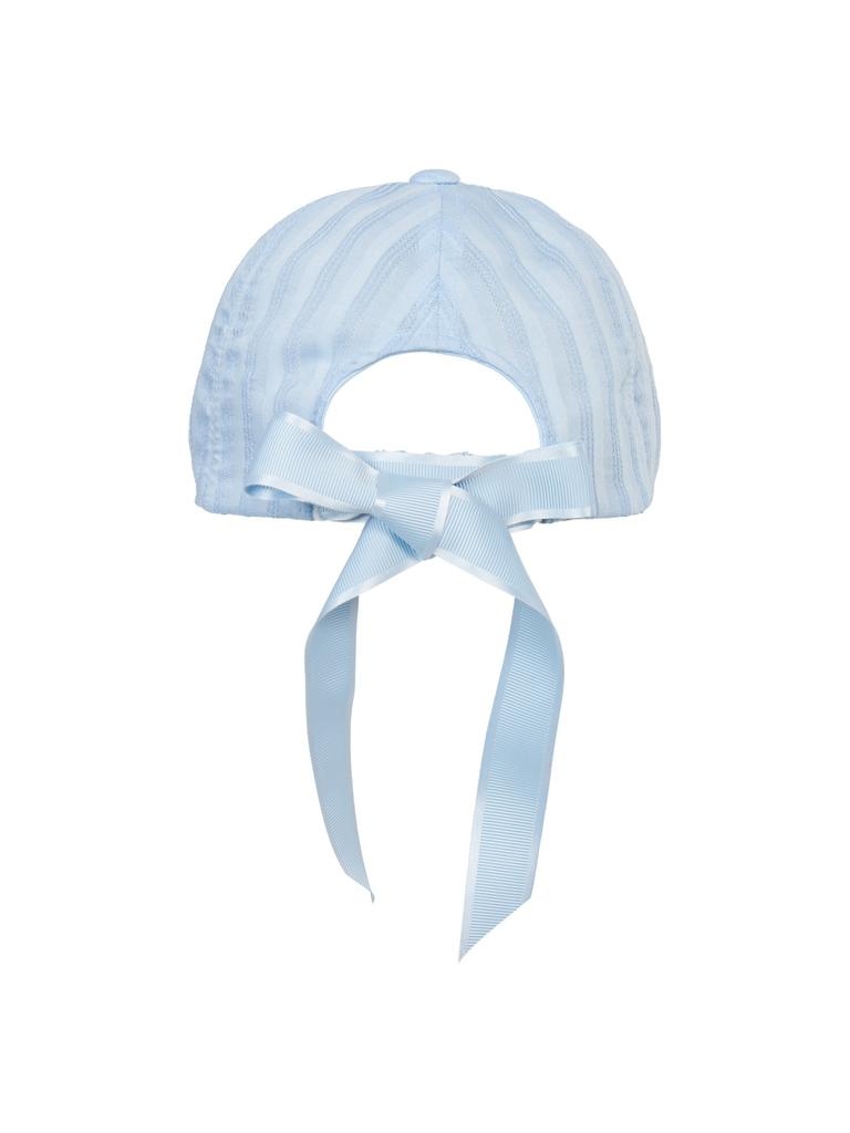 WIDEANGLE Co Check Mesh Ball Cap_Ice Blue