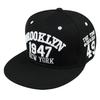 Cross Border Color Blocked Letter Embroidered Baseball Cap, European And American Casual Duckbill Cap,  Flat And Tre