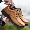 Genuine Leather Man Outdoor Shoes Luxury Trainers Travel Non Slip Sneakers Fashion Versatile Treking Footwear Comfy Casual Shoes