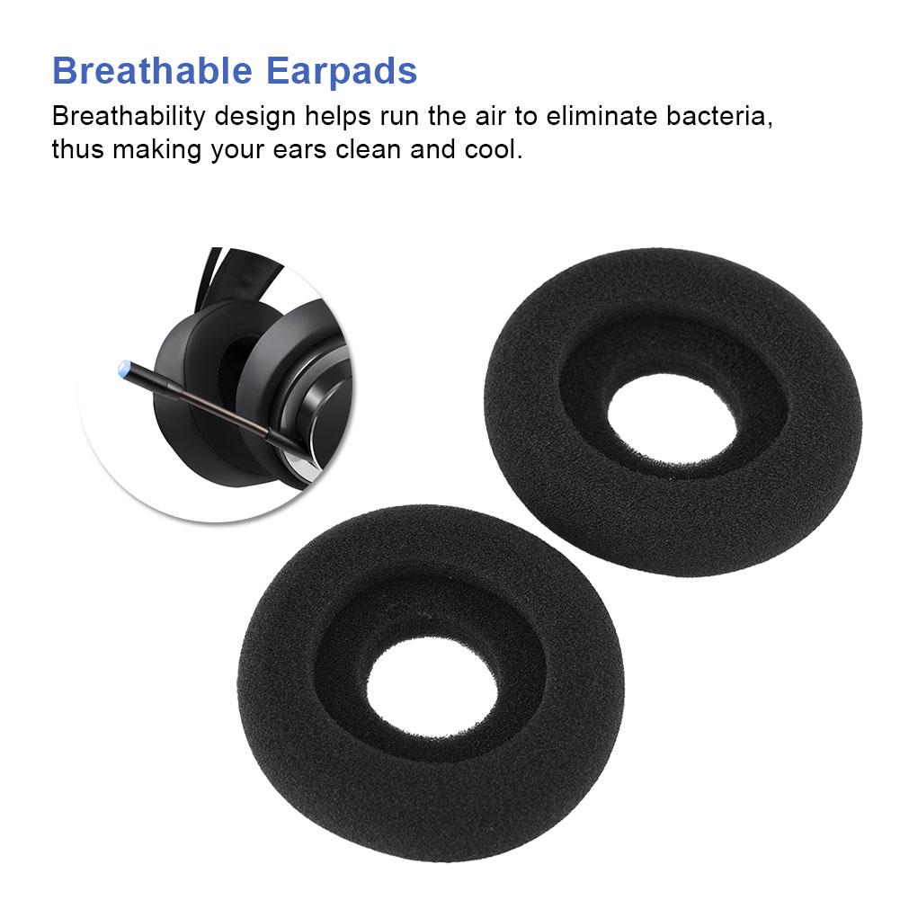 Noise Elimination Foam Headphone Covers Cozy Wearing Foam Earbuds for Plantronics H251 HW251N