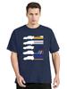 Gruppe B Rallye Klasse 1986 Herren T-Shirt Mode Lässig Hip Hop Rundhals Auto Rallye T-Shirt Baumwolle T-Shirts Oberteile