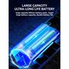 Bright Spotlight Long Range LED Flashlight Type-C Charging Strong Light Lamp Torch Waterproof Zoom Outdoor Lantern