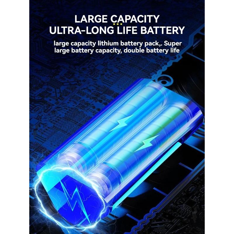 Bright Spotlight Long Range LED Flashlight Type-C Charging Strong Light Lamp Torch Waterproof Zoom Outdoor Lantern