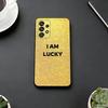 Money Gold A-Art Phone Case For Samsung S25,S24,S21,S22,S23,S30,Ultra,S20,Plus,Fe,Lite,Note,10,Black Cover