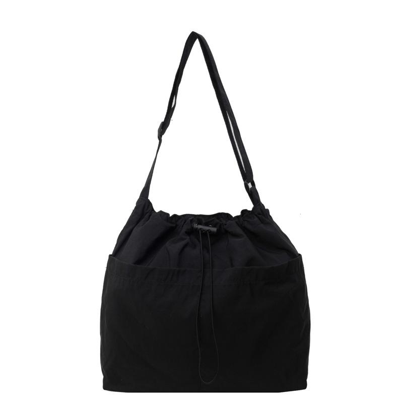 

Вместительная сумка-ведро на кулиске женская новая повседневная сумка-мессенджер уличная на плечо для поездок