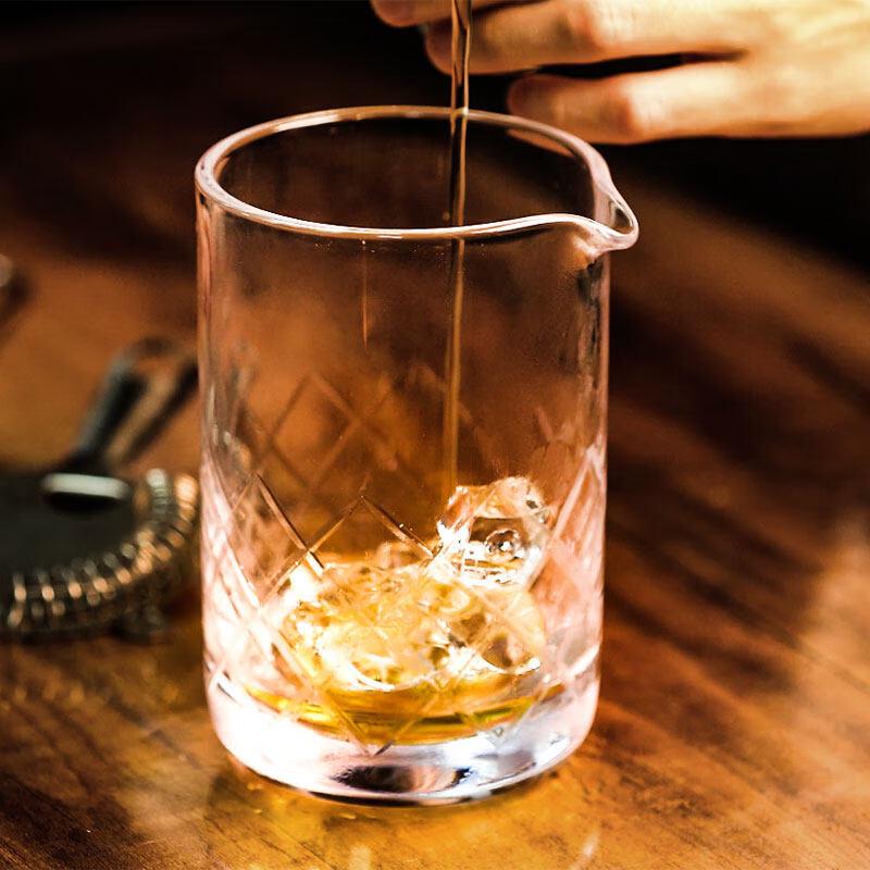 ZISIZ Japanese Crystal Cocktail Stirring Glass