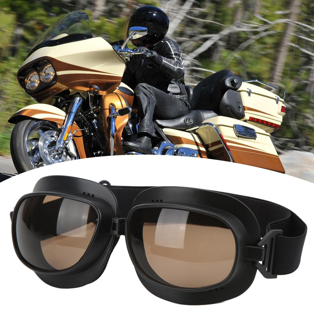 Windproof Riding Glasses Eye Protection Goggles Adjustable Strap ...