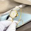 Lazy Super Convenient Bracelet Pearl French Romantic Watch Three-dimensional Glass Sparkling Diamond Jewelry Watch