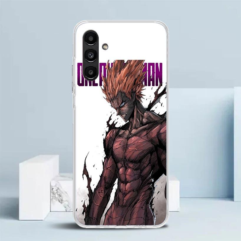 One P-Punch-Man Garou Phone Case For Samsung Galaxy A17 A37 A57 A16 A15 A14 A13 A56 A55 A54 A53 A36 A35 A34 A33 A26 A25 A24 A23