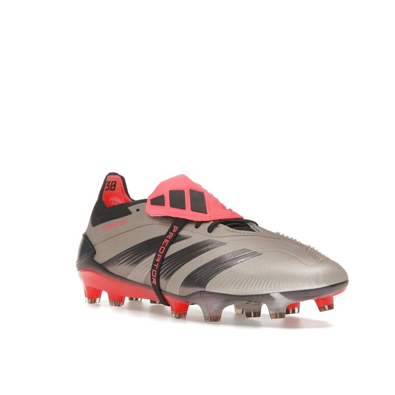 Adidas Predator Elite Foldover Tongue FG Vivid Horizon Pack Unisex Sneakers Grey Platinum-Metallic Aurora-Black IF6443