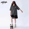 MJ STYLE Damen Baumwoll-Waffel-Shorts-Set