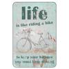 Cycling Metal Tin Signs Bike Ride Wall Decoration Plaque Vintage Art Poster Iron Painting for Man Cave Home Cafe Garden Club Bar