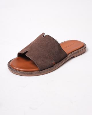 Women's Slippers SUNY LIANA 51300 36 Coffee Suede