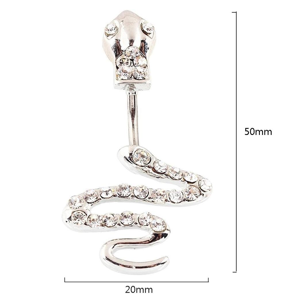 Crystal Navel Ring Barbell Drop Dangle Body Piercing Nombril Ombligo Belly Button Rings Men Women Body Jewelry