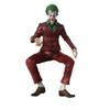 JOKER Red Clothes JieKun Clown Figure, Red Clothes Sitting Clown, Gotham Series Desktop Model Ornament Gift