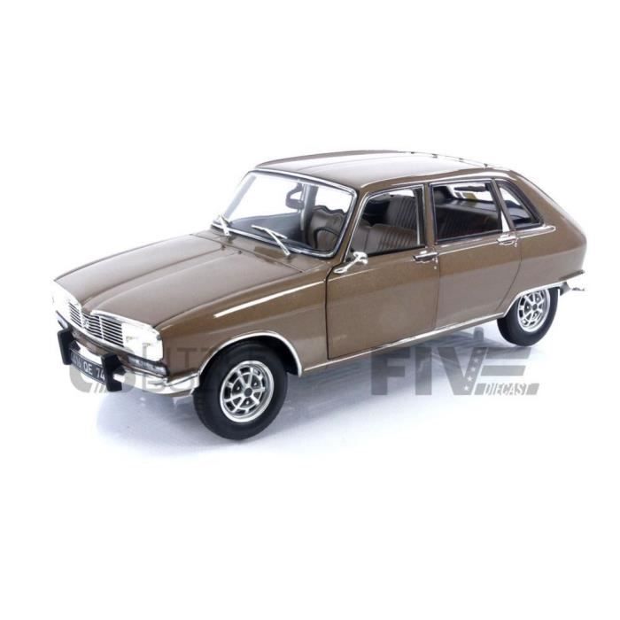 Voiture Miniature de Collection - NOREV - RENAULT 16 TX - 1974 - Beige - 1/18