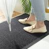 Smooth Gray Rubber Doormat, Anti-slip Soft Mat, 120 X 80cm