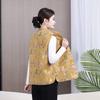2026 Women's Retro Chinese Frog Button Vest for Spring and Autumn – Ideal for Middle-Aged and Elderly