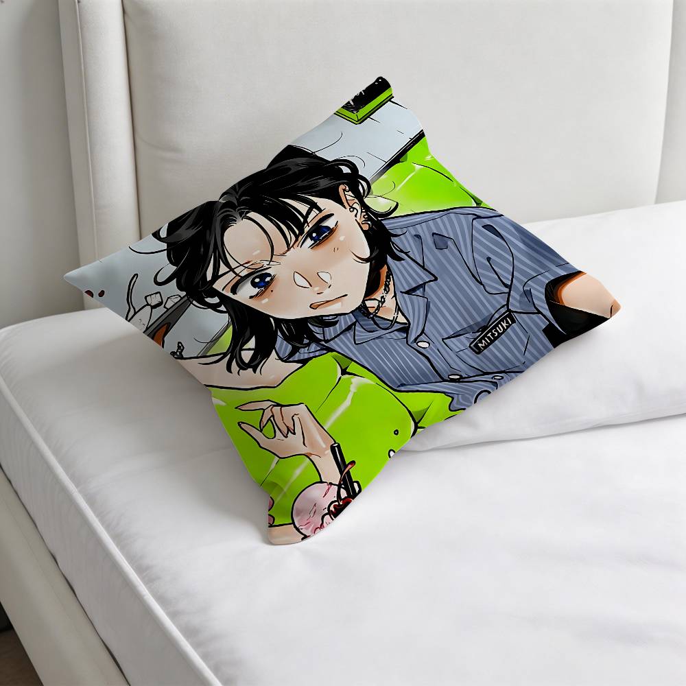Mitsuki Koga Aya Ttgswiiwagaa Fashion Square Pillow Case Durable Throw Pillow Cover for Sofa Couch Chair