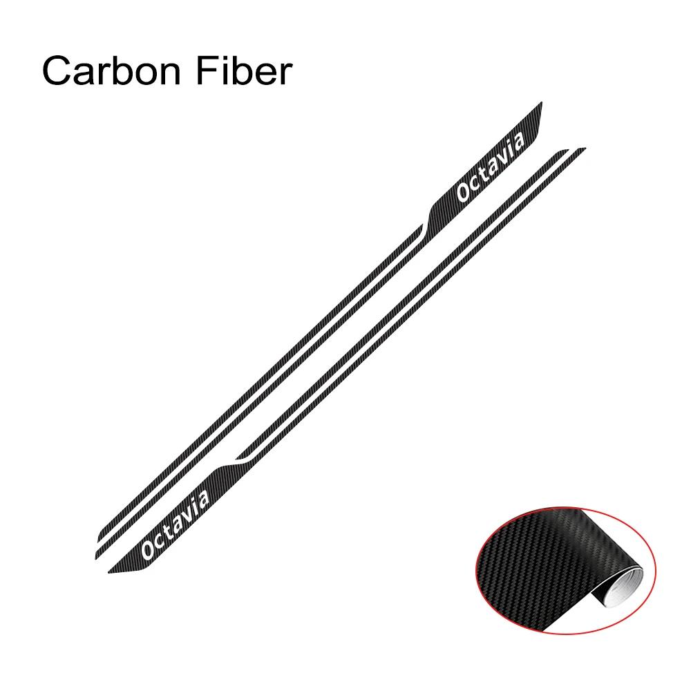 Auto Tür Seitenaufkleber für Skoda Octavia A5 A7 2 3 Combi VRS MK2 MK3 MK3 MK4 A8 A4 Tour RS Vinyl Dekor Aufkleber Auto Tuning Zubehör