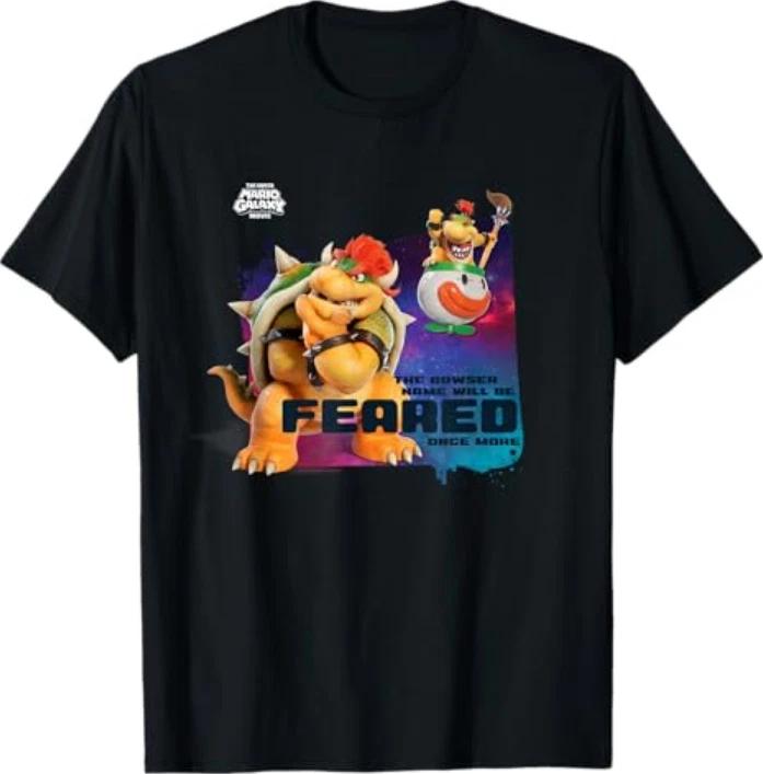The Super Mario Galaxy Movie Bowser Feared Tshirt S