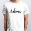 DEFTONES T-SHIRT Größen S M L XL XXL Farben Schwarz, Weiß