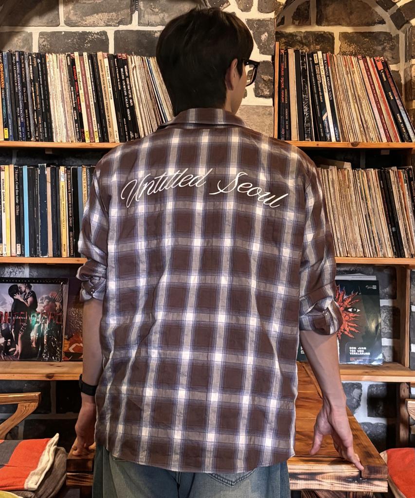 Eontaiteulseoul Untitled Check Shirt Brown