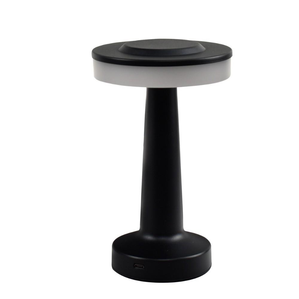 Cordless Rechargeable Desk Lamp Retro Desktop Night Light Wireless Reading Lamp  Bedroom Lighting