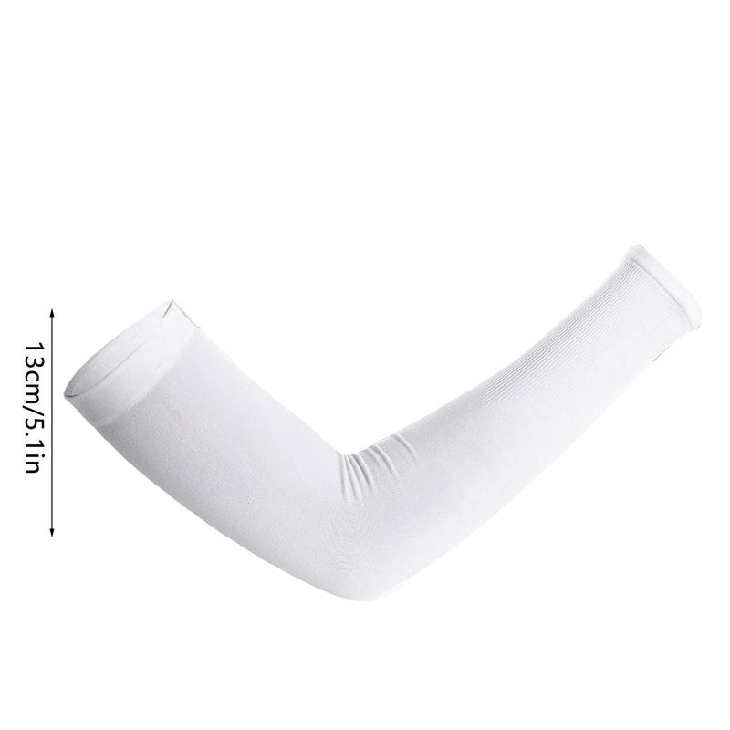 Cooling Arm Sleeves Men Women UV Sun Protection Long Arms Sleeves Cover for Cycle Driving Running Golfing Football Basketball