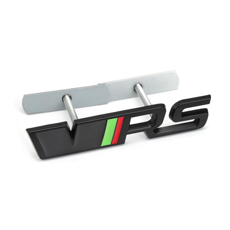 3D Metal Logo VRS Emblem Car Front Grill Badge Trunk Stiker Accessories