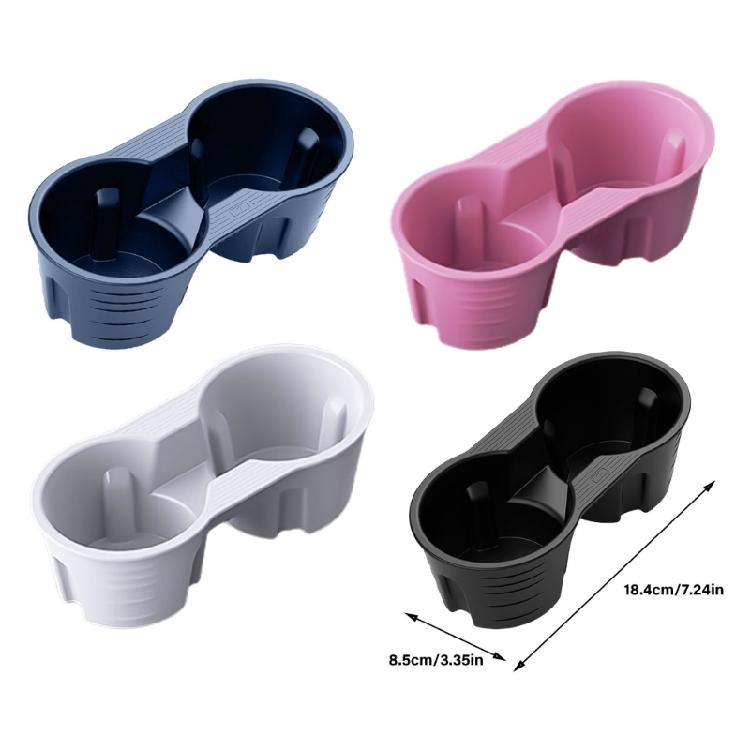 Protective Silicone Drink Holder Silicone Center Console Insert Convenient Driving Accessory Vehicle Spare for Car