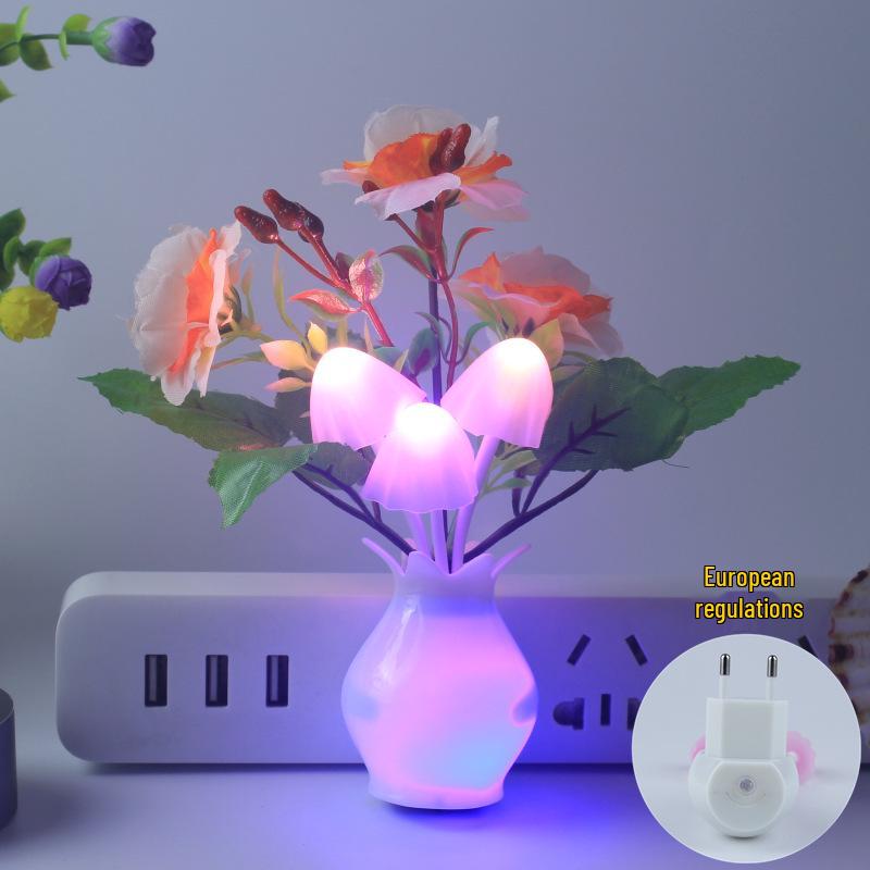 Multi-Color Changing Sensor Vase Night Light (EU/US Standard)