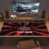 Clube De Regatas Flamengo Custom Name Large Size Mouse Pad Large Gaming Table Cushion Non-slip Laptop Tablet Big Mousepad XXL Mat Mini PC Playmat With