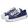 Li-Ning Durable Breathable Non-Slip Low-Top Canvas Shoes Men Sneakers Blue White AGCQ037-2