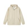 Women's Oversize Silver Fox Fur Hooded Zipper Sweatshirt, Thickened 500g for Autumn/Winter, Trendy Drop Shoulder Plus Velvet Jacket.