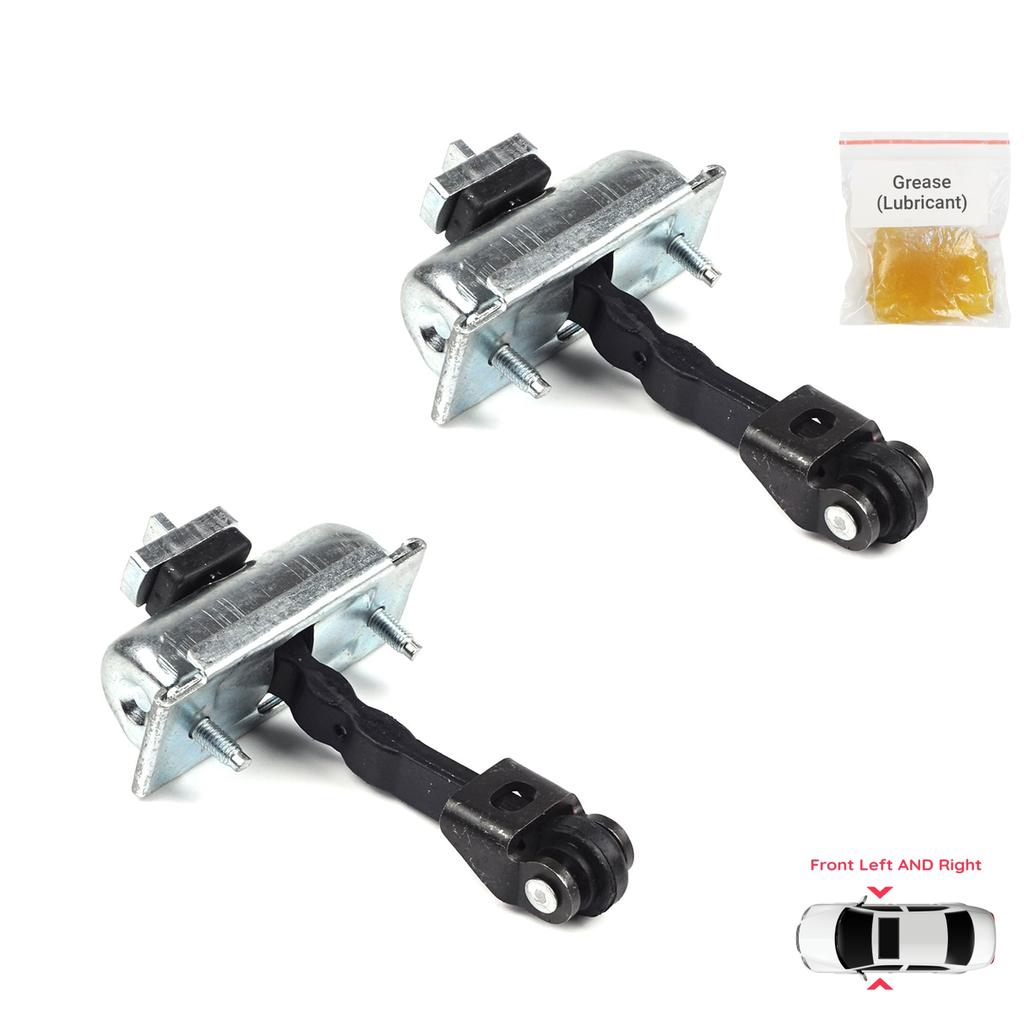 EDP828-1 2 Pieces Front Left AND Right Door Hinge Stop Check Strap Limiter for Ford Transit Custom V362 MK1 Tourneo 2012-2023 1933703