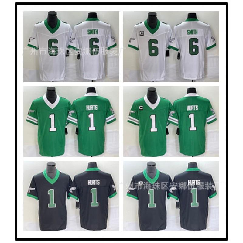 Philadelphia Eagles NFL Football Jersey Retro Style Team Apparel Men Fans Sports Game Wear