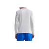 FILA Sports Casual Simple Fashion Breathable Long Sleeve T-Shirt Men Tops White F11M038214G-WT