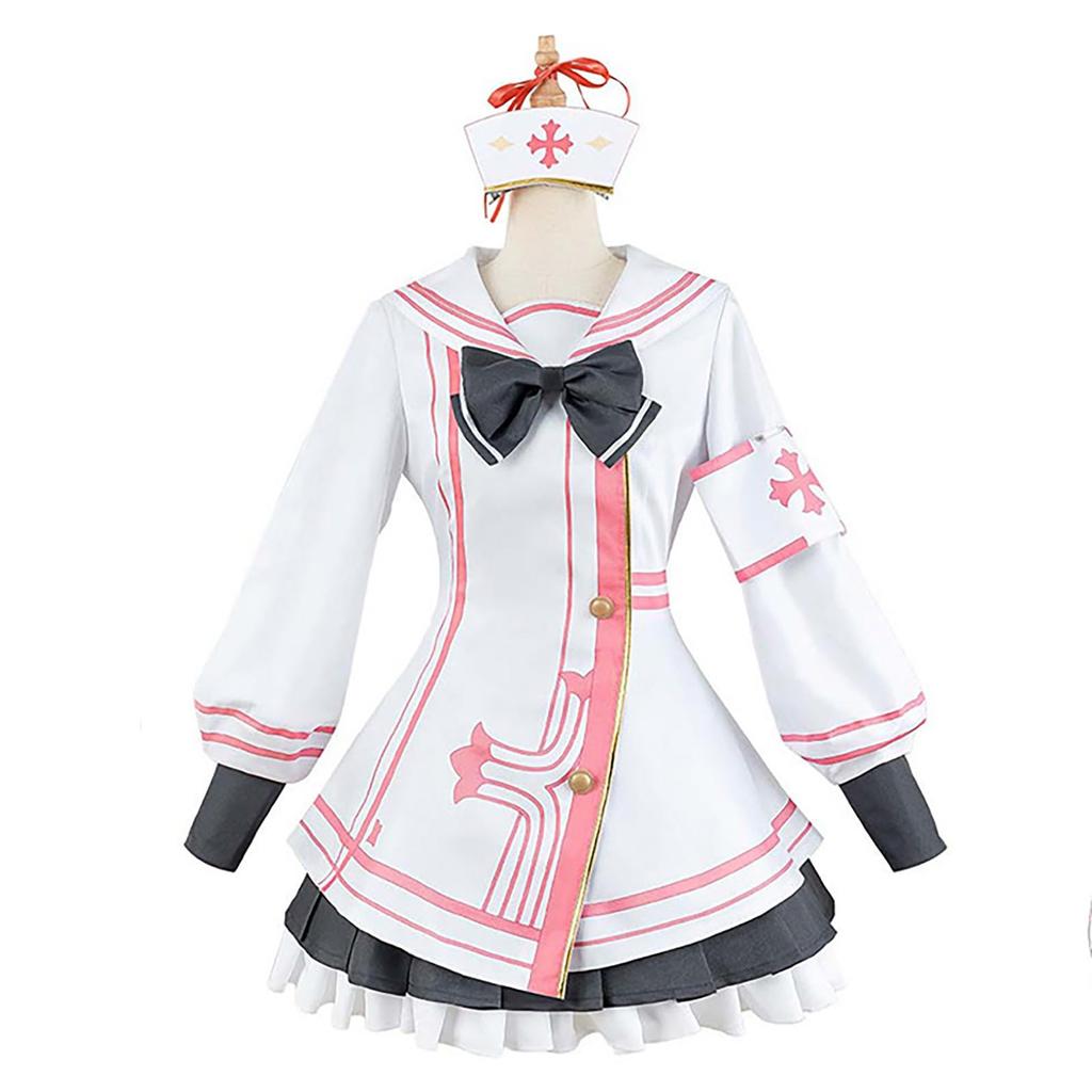 Blue Archive Serina Washimi Cosplay Halloween Blue Aka Nurse [milky Time]