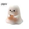 Unique Halloween Table Centerpiece 3D Printed Ghost Figurine, Cute Spooky Resin Statue, Funny Desktop Tray Sturdy Statue for Desk Decor, Tabletop