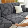 1Pc Ginkgo Leaf Shape Sofa Cover Elastic Fit Soft Jacquard Sofa Slipcover For Living Room Thicken Sofa Couch Cushion Covers