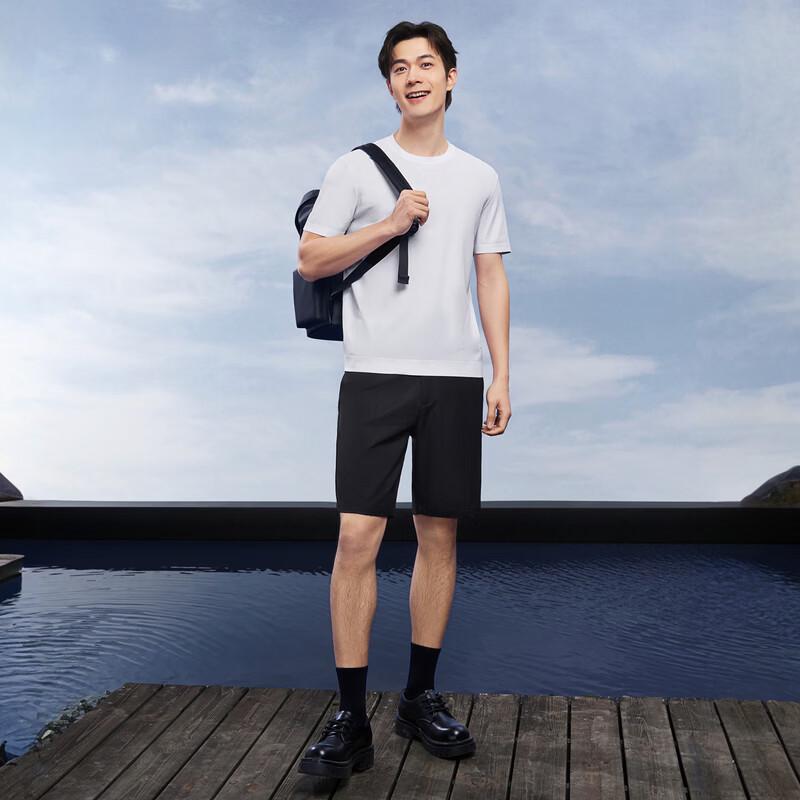 SEVEN Men's Geometric Print Short-Sleeve T-Shirt