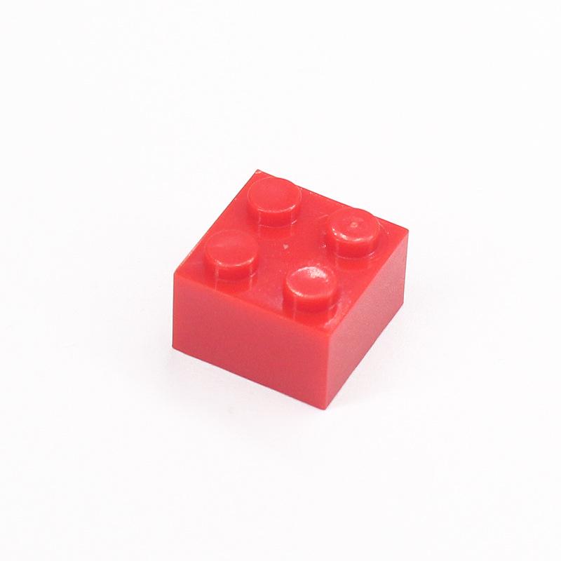 Small particle assembly building block accessories brick 2x2 basic parts toy