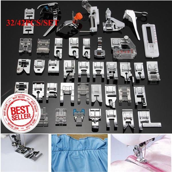 Sewing Machine Presser Foot Feet Tool Kit For Brother Singer Janome Domestic